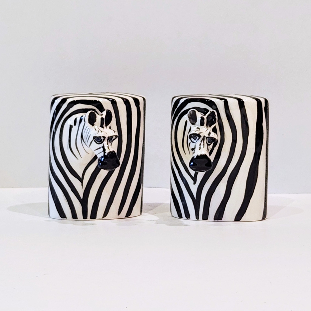 Zebra Print Ceramic Mugs